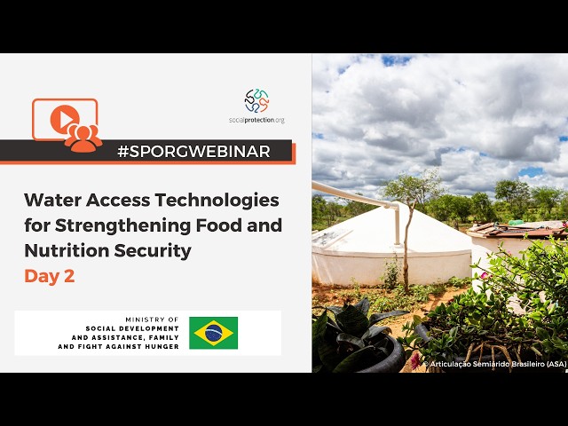 Water Access Technologies for Strengthening Food and Nutrition Security - Day 2 (original audio)