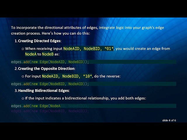 Implementing a Directed Dijkstra Algorithm in Java