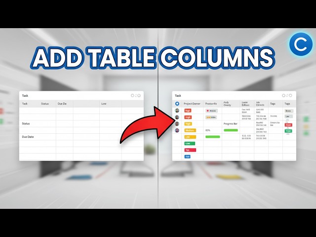 How To Add Columns In Coda [Masterclass]