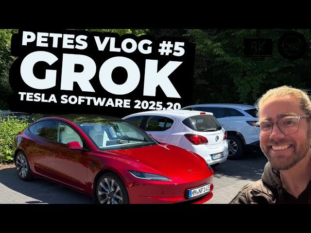 Vlog 5 Grok Tesla Software 2025.20