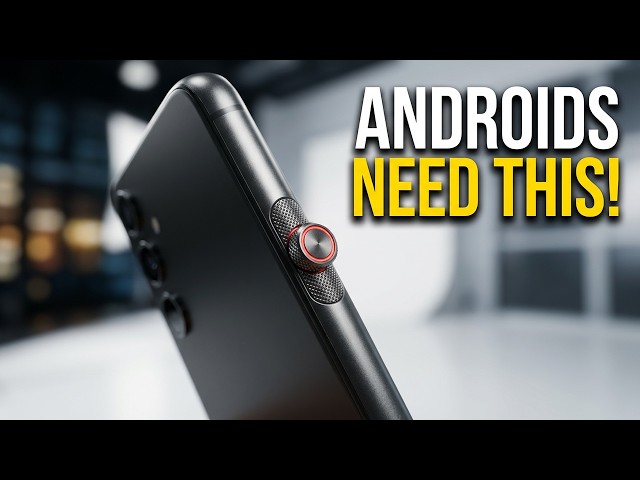 Why Android Needs a Dedicated Camera Button (It’s Not Just an Apple Feature)