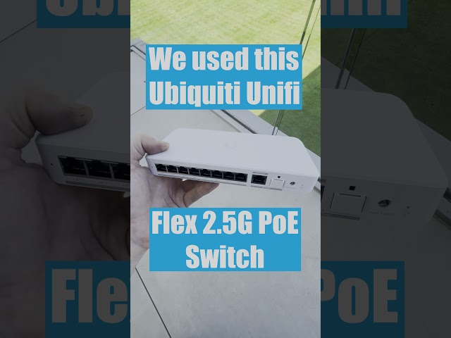 Ubiquiti Unifi G6 Turret Installation #ubiquiti #cctv #unifi