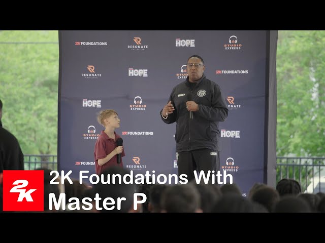 Master P and 2K Foundations Team Up For A Day of Music and Self Expression in New Orleans
