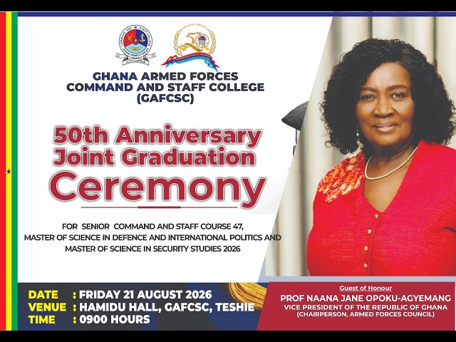 50TH ANNIVERSARY JOINT GRADUATION CEREMONY 2026
