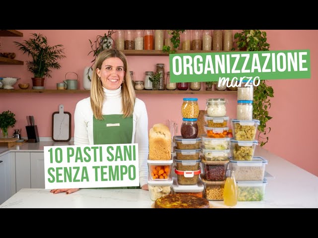 27 PREPARAZIONI FACILI E VEGETALI IN 3 ORE | 10 pasti sani senza tempo | #MEALPREP #ZEROWASTE