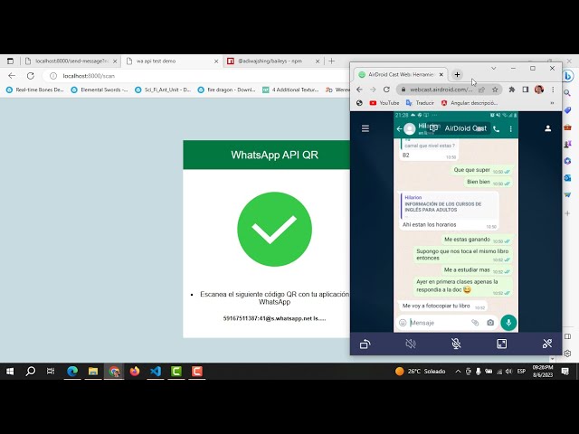whastapp bot  +  Baileys  +  apis  node js