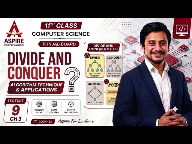 Algorithm Design Techniques | Divide and conquer | Algorithms and Problem Solving 