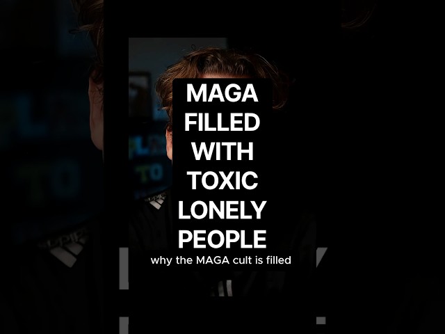 MAGA Filled with Lonely People #psychology #politics #lucasbean #trump