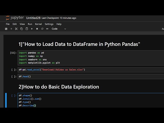🐼 Pandas DataFrame Tutorial: Data Cleaning and Analysis 💡