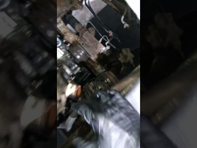 Toyota hiace 2rzfe water pump alternator radiator  amd coolant bypass pipe gasket job over view 