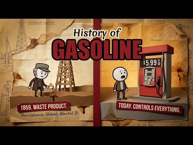 History of Gasoline — The Waste Product That Poisoned Generations and Still Controls the World