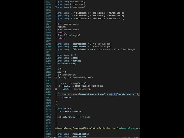 Neural Network From Scratch - Convolution Derivatives