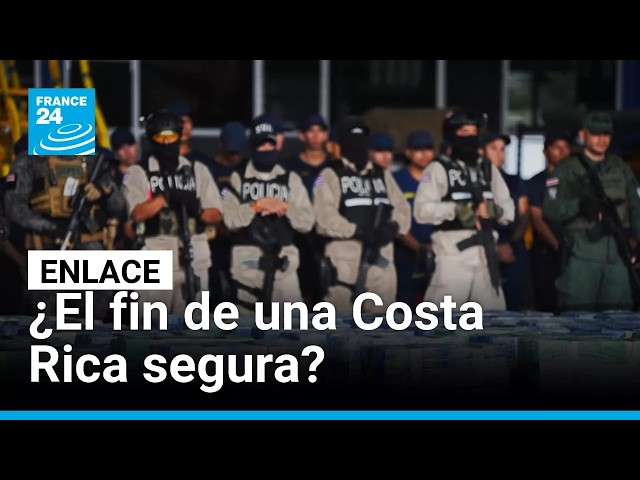 Costa Rica: el narcotráfico pone a prueba su modelo de seguridad • FRANCE 24 Español
