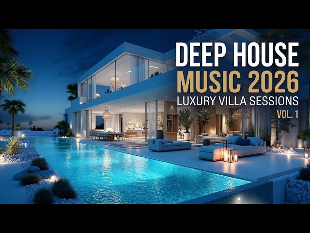Deep House Music 2026 | Luxury Villa Poolside Vibes ~ Melodic Tropical Chill House Mix
