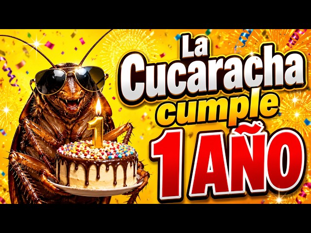 La Cucaracha cumple 1 AÑO | ¡Baila con nosotros y sal en el canal! #bailacucaracha
