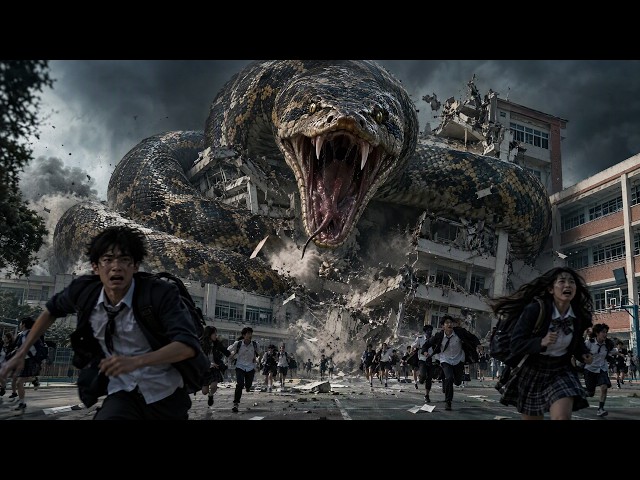 【2026 Newest Movie】Graduation Nightmare! Mutated Snakes Hunt Every Girl Inside the All-Girls School！
