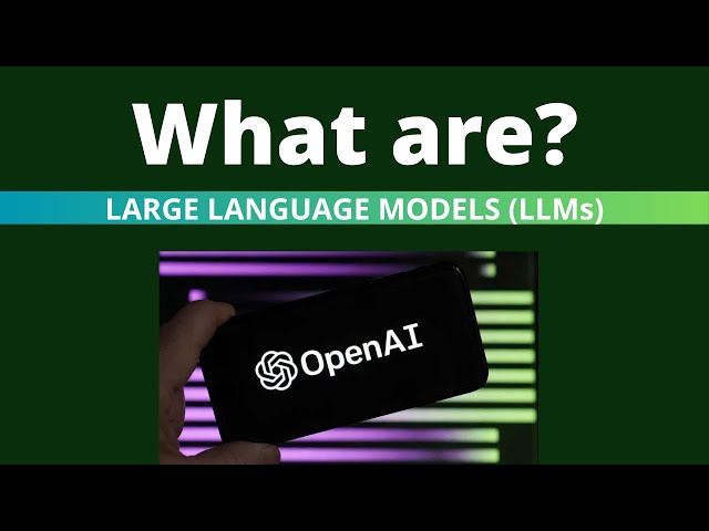 WHAT ARE LARGE LANGUAGE MODELS | LLM EXPLAINED WITH EXAMPLE
