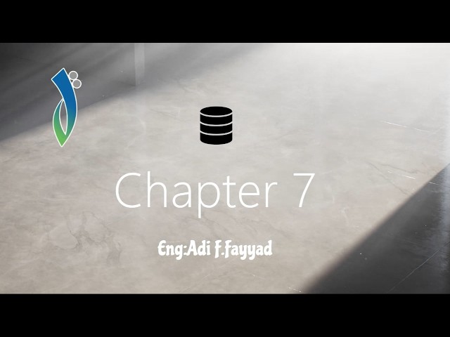 Database Systems - Ch7: part 2