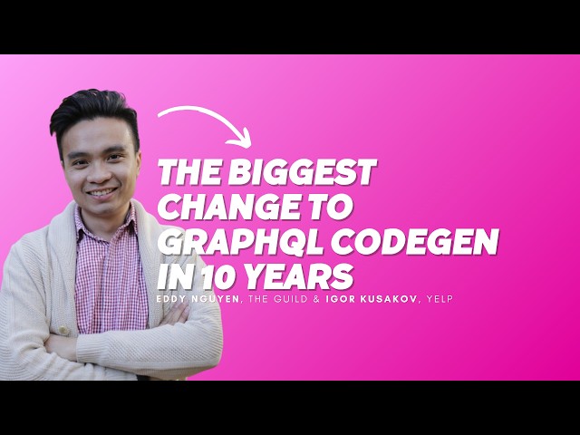 The Biggest Change To GraphQL Codegen in 10 Years - Eddy Nguyen & Igor Kusakov