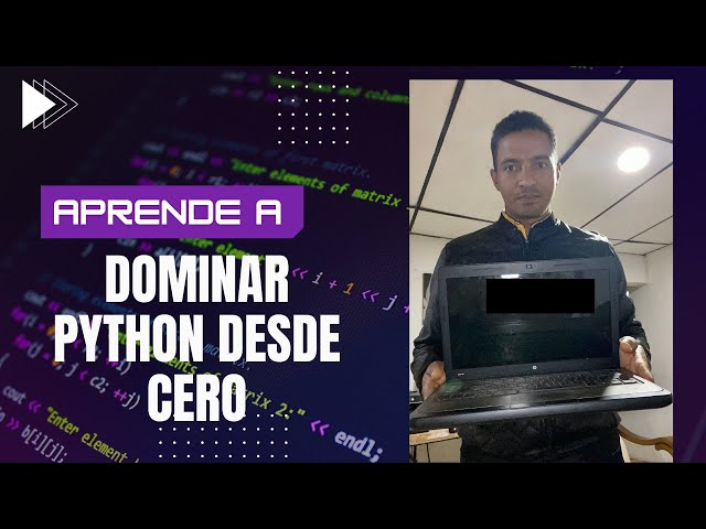 Domina Python desde Cero: Introducción Fácil para Principiantes en Programación