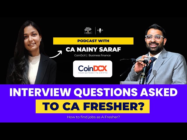 Interview Questions asked to CA Fresher? || How to find jobs as A Fresher?