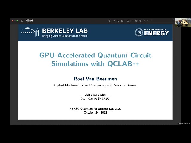 GPU-Accelerated Quantum Circuit Simulations with QCLAB++