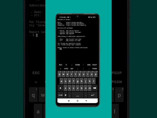 Ubuntu install in Termux #shorts #ubuntu