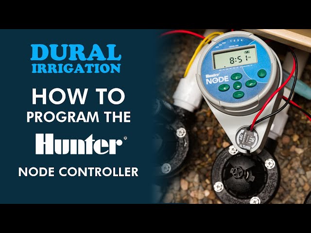 How to program the hunter node controller