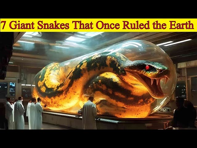 7 Giant Snakes That Once Ruled the Earth | Scary Documentary