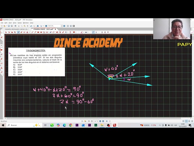 SISTEMA DE MEDIDAS ANGULARES - TRIGONOMETRÍA