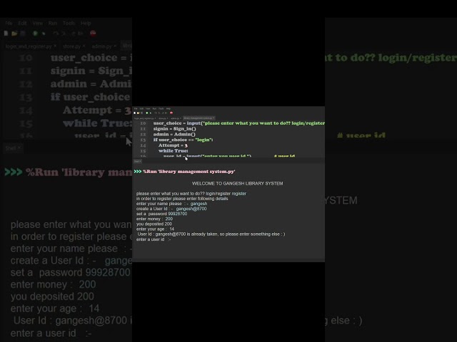 📚 Library Management System in Python | Complete Project Using JSON | Class 9 Project