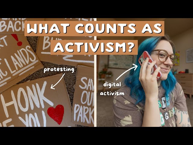 The definition of activism: what activism role do you fill??