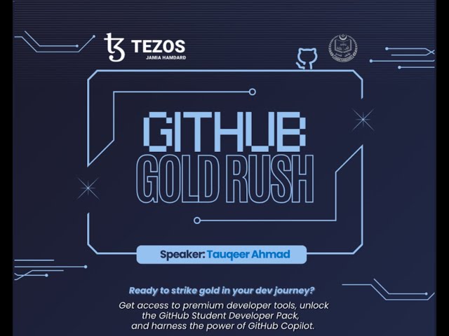 GITHUB GOLDRUSH |  Exploring GitHub Student Developer Pack & GitHub Copilot with Vibe Coding