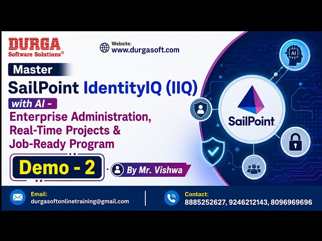 Master SailPoint IdentityIQ (IIQ) with AI tutorials || by Mr. Vishwa On 14-07-2026 @7PM (IST)