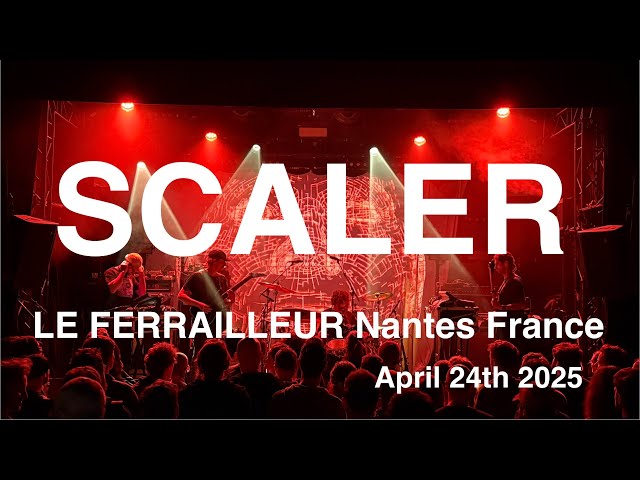 SCALER – Full Live Concert 4K @ Le Ferrailleur, Nantes, France – April 24th, 2025