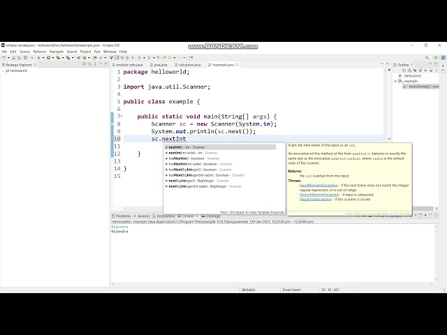 Java Menu Driven Program || Part 1
