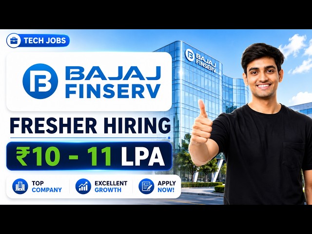 Bajaj Finance Off-Campus Hiring | Java Developer + Data Science Internship