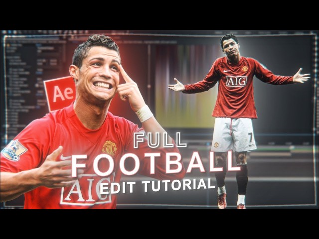 Full Chapter For How To Make Football Edit With CapCut PC | 4K VIDEO