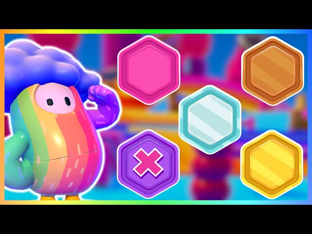 Fall Guys Rainbow Challenge!