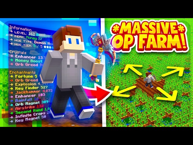 BUILDING THE *BEST* SKYBLOCK STARTER MONEY FARM! | Minecraft | ML EP #1
