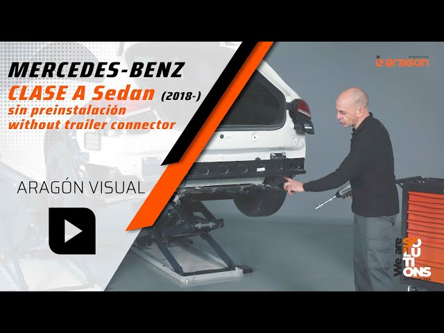 Mercedes Benz A-Class Sedan [V177] 2018- Towbar Mounting and Electronic Kit (724)