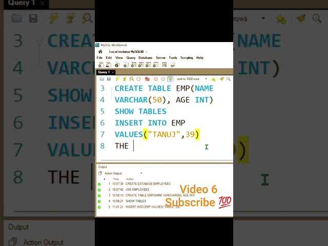 Insert Data in SQL in 30 Seconds 🚀 | #shorts #ytshorts #youtubeshorts