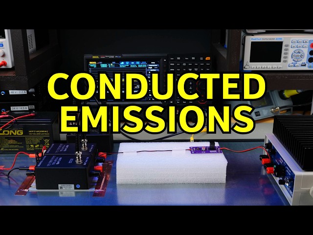 CISPR 25 Conducted Emissions Testing on the Bench (Voltage Method)