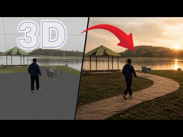 Import 3D Model In Video VFX CGI