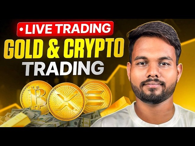 🔴 XAUUSD Live Trading Today | Gold & Crypto Live | London Session