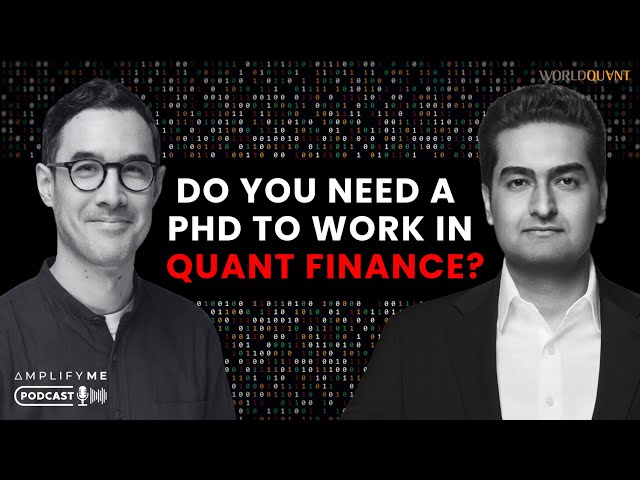 The Truth About Working in Quant Finance with Nitish Maini, Chief Strategy Officer at WorldQuant