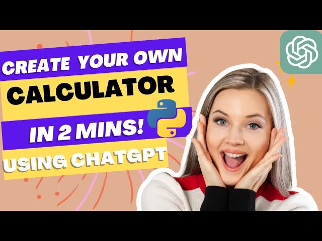 How to Build a Calculator in Python with Chat GPT:Mastering the Basics! #beginerfriendly #openai