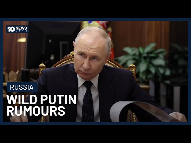 Wild Conspiracy Theory Of Vladimir Putin Circulates | 10 News