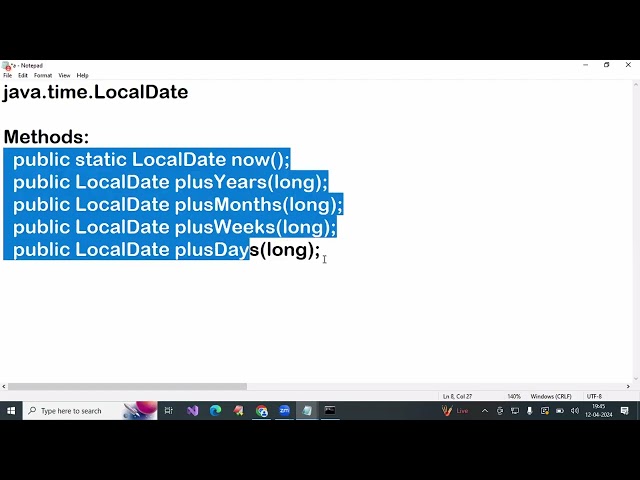 Core Java  Lecture 84