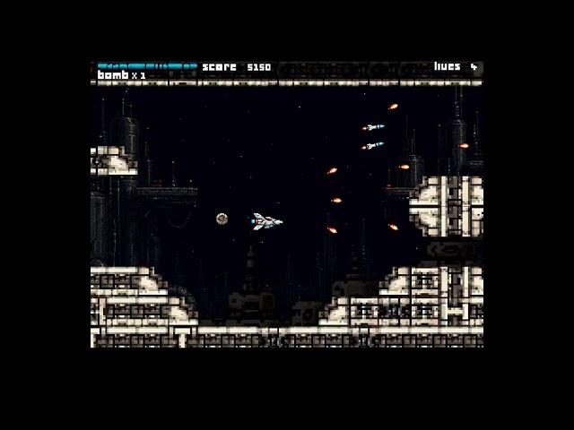 Void Strike - work-in-progress 2D horizontal arcade shooter